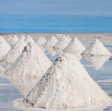 lithium piles Bolivia